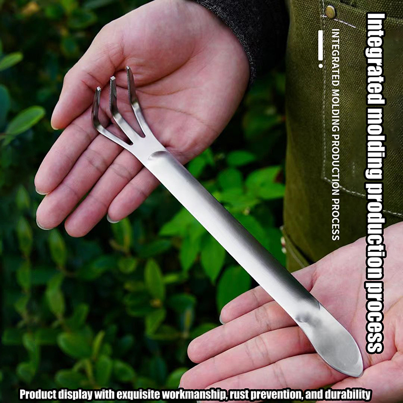 Bonsai Garden Rake - 1 шт. корневые грабли из нержавеющей