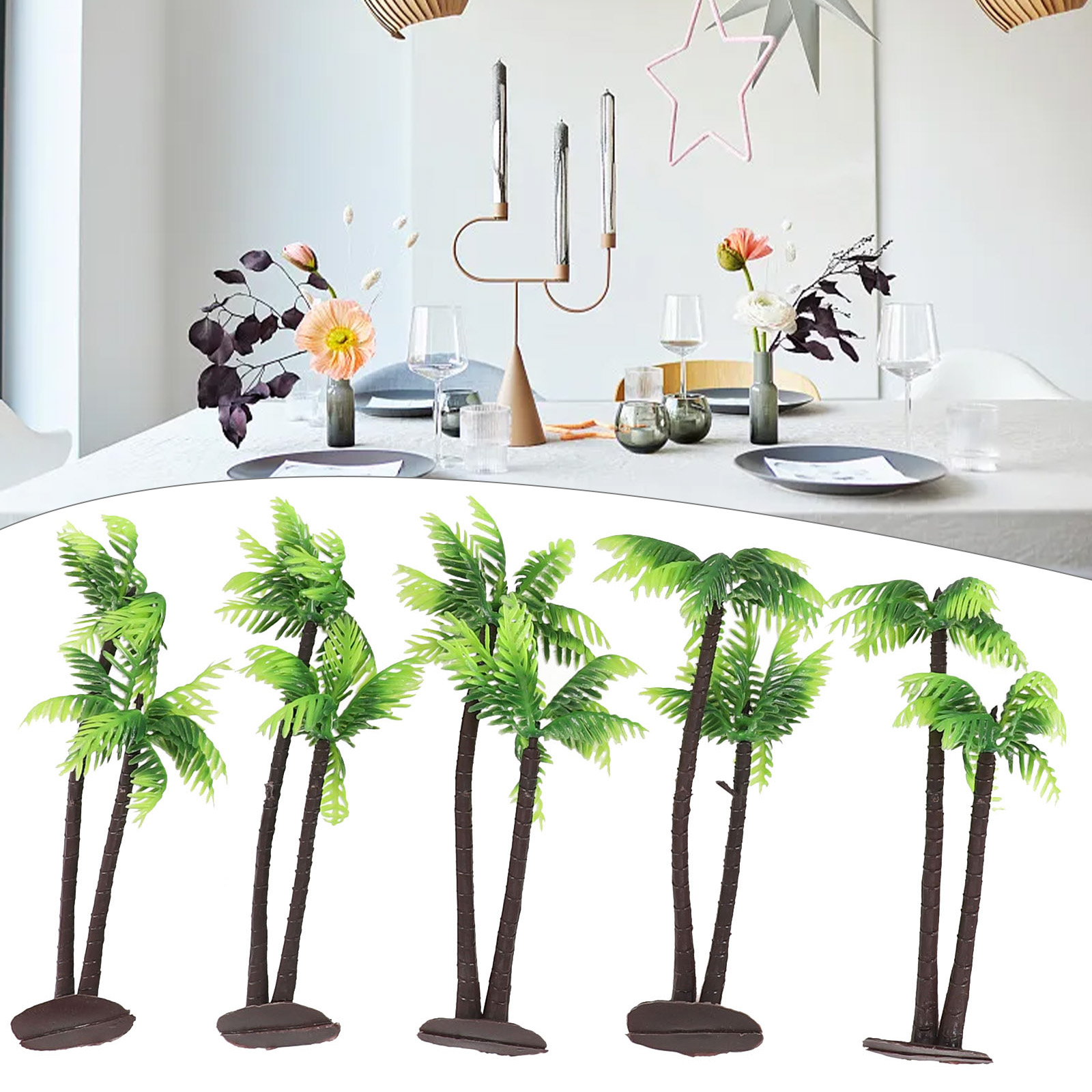 Набор из 5 кокосовых пальм в с – обзор и цена Bonsai Garden Layout